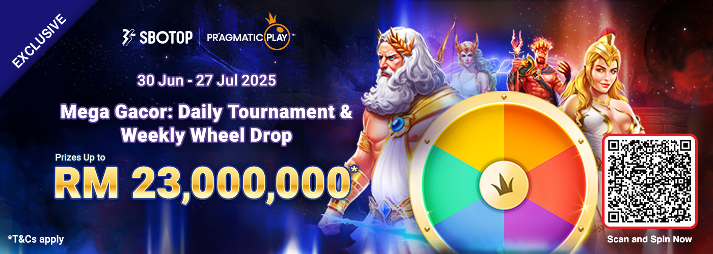 Mega Gacor: Daily Tournament & Weekly Wheel Drop