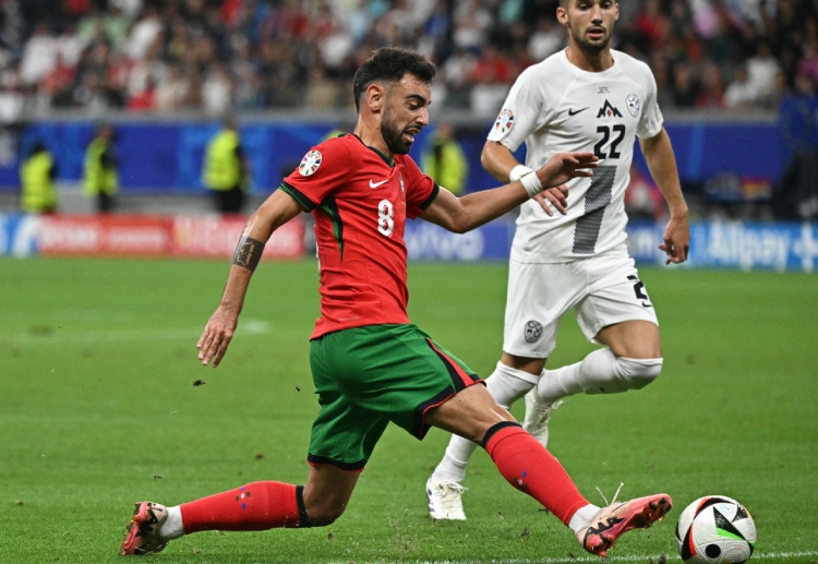 Bruno Fernandes has been a constant figure in Portugal’s first 11 in Nations League