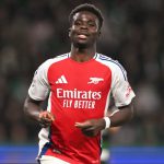 Bukayo Saka is expected to play a key role for Arsenal in their Premier League match against West Ham United
