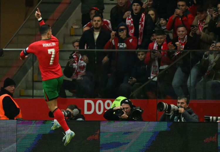 Cristiano Ronaldo scored in Portugal's last match against Poland in the UEFA Nations League