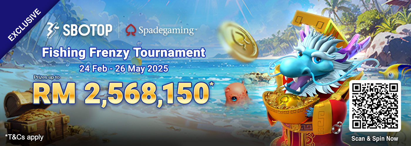 SPADEGAMING FISHING FRENZY TOURNAMENT