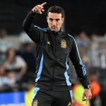 Argentina head coach Lionel Scaloni looks to extend their lead in the CONMEBOL World Cup 2026 Qualifiers table