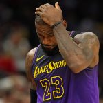 LeBron James admits being in a slump offensively following the LA Lakers' 109-80 NBA defeat to Timberwolves