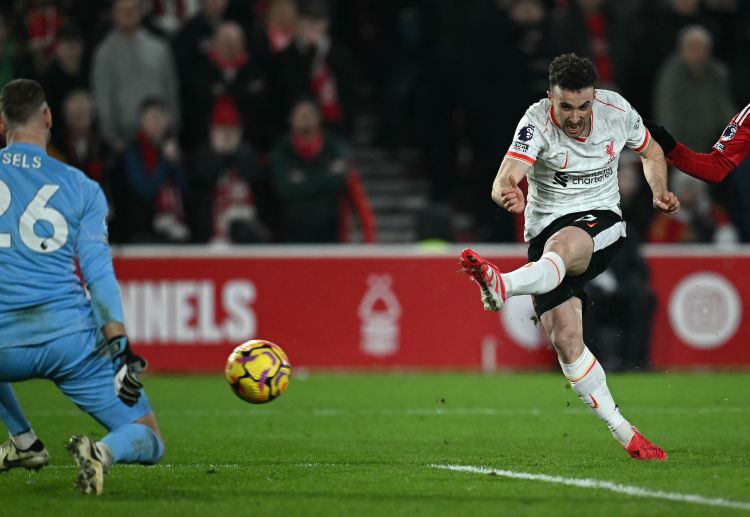 Diogo Jota's goal ends Liverpool's Premier League match against Nottingham Forest in a 1-1 draw