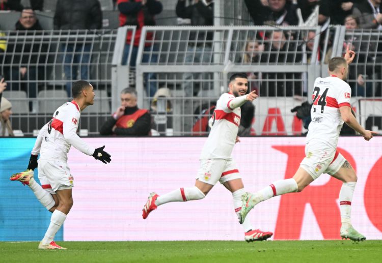 Jeff Chabot, on the scoresheet in Stuttgart’s Bundesliga win over Dortmund, remains crucial at the back