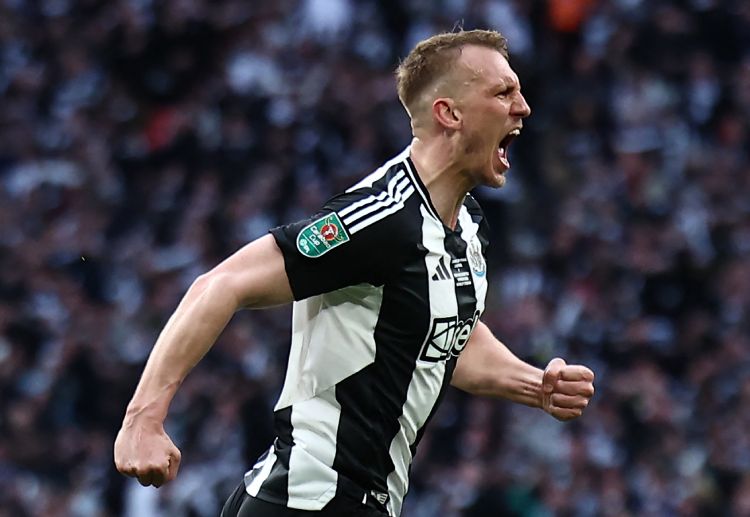 Dan Burn opened the scoring in Newcastle United's 1-2 win against Liverpool in the EFL Cup