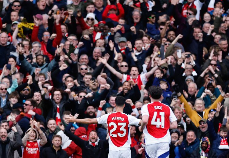 Mikel Merino cetak gol di pertandingan Premier League