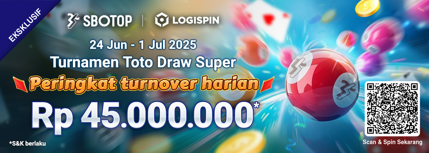 Turnamen Toto Draw Super Logispin