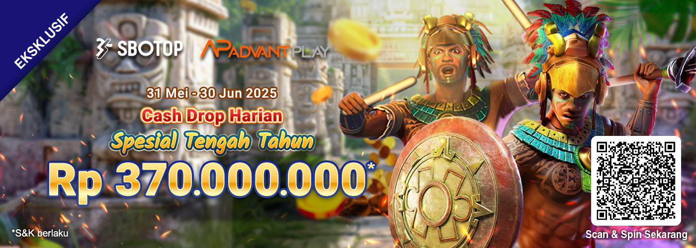 Cash Drop Harian Spesial Tengah Tahun AdvantPlay