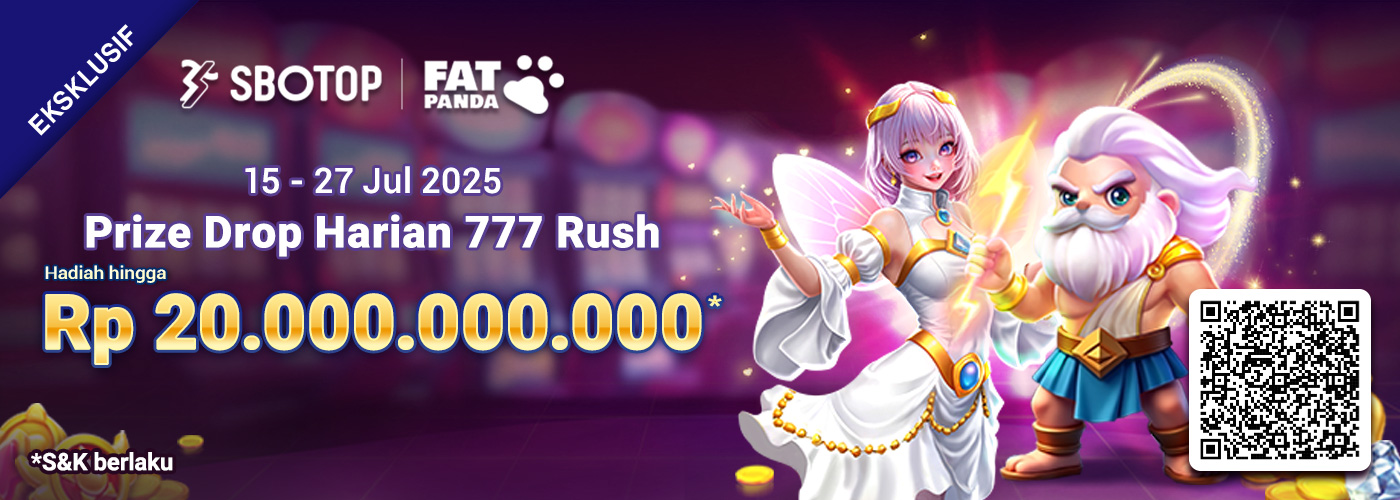 Prize Drop Harian 777 Rush Fat Panda