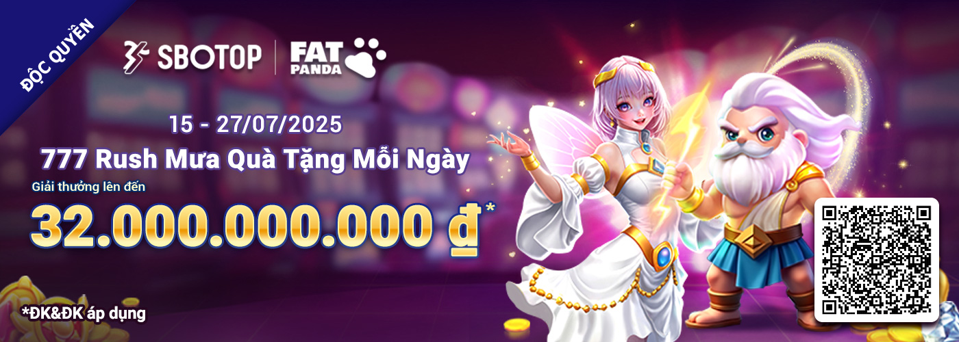 Fat Panda 777 Rush Mưa Quà Tặng Mỗi Ngày