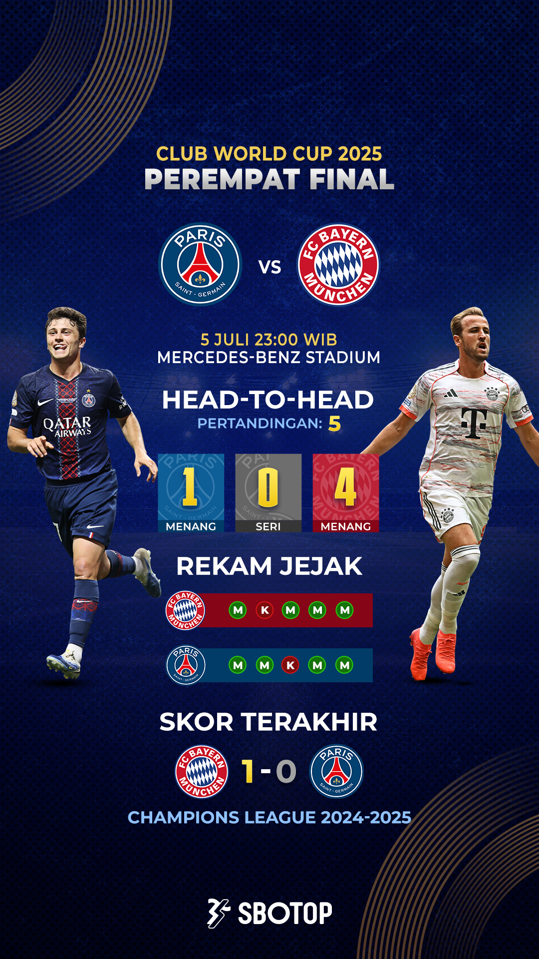 PSG vs Bayern – ID