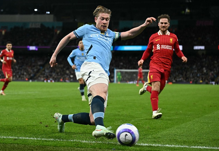 Kevin De Bruyne không còn thi đấu cho Man City ở Premier League mùa tới