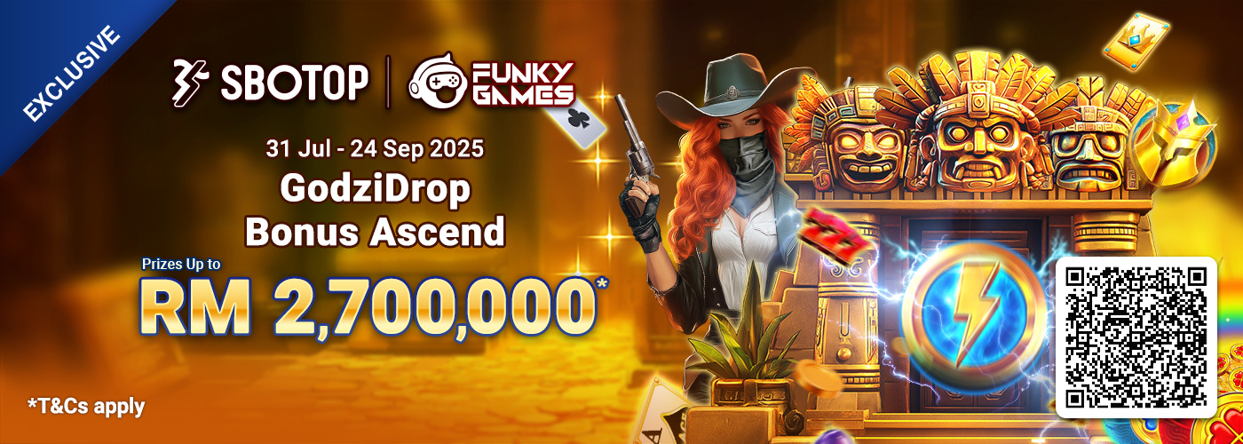 Funky Games GodziDrop Bonus Ascend