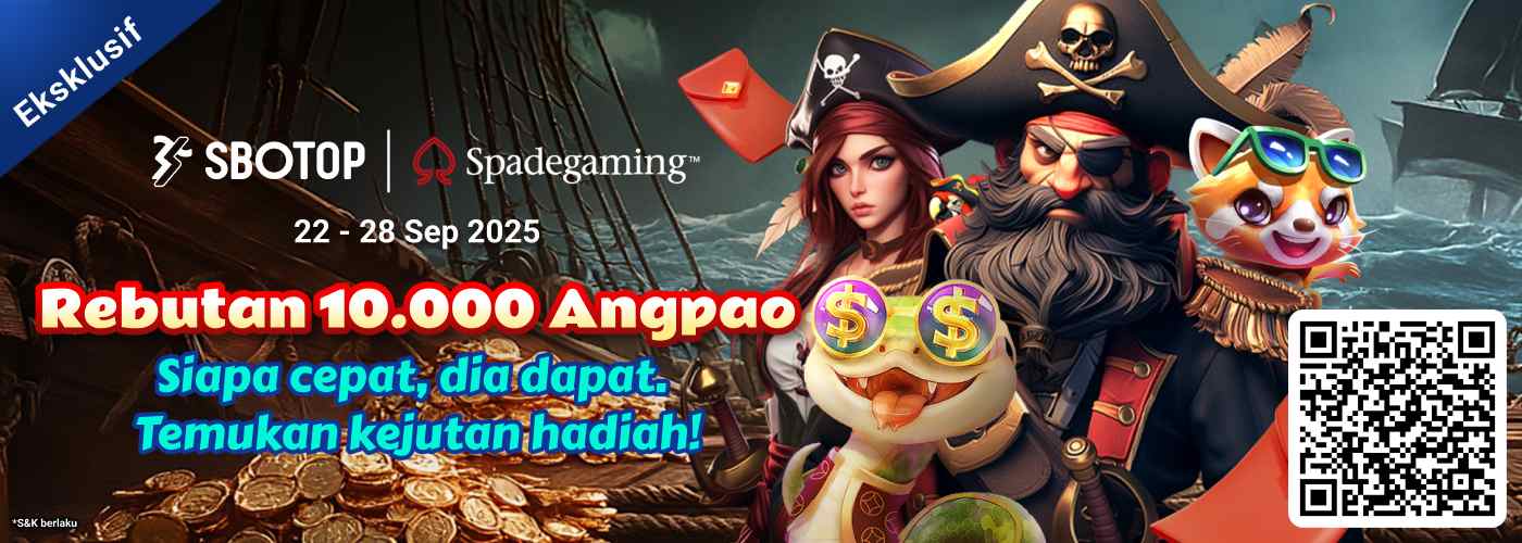 Rebutan 10.000 Angpao Spadegaming