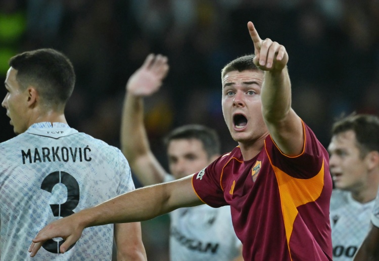 Evan Ferguson ghi bàn trong chiến thắng của AS Roma ở vòng 12 Serie A