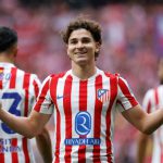 西甲联赛 马竞锋线核心阿尔瓦雷斯，赛季至今贡献9球4助。