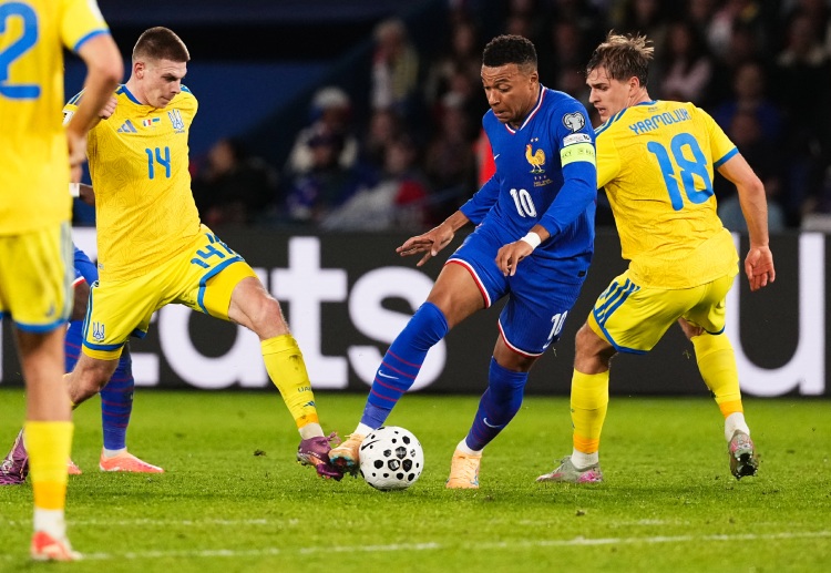 Ukraine thua đậm trước Pháp ở bảng D Vòng loại World Cup 2026