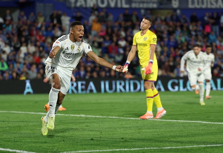 Kylian Mbappe bisa mencetak gol di pertandingan La Liga