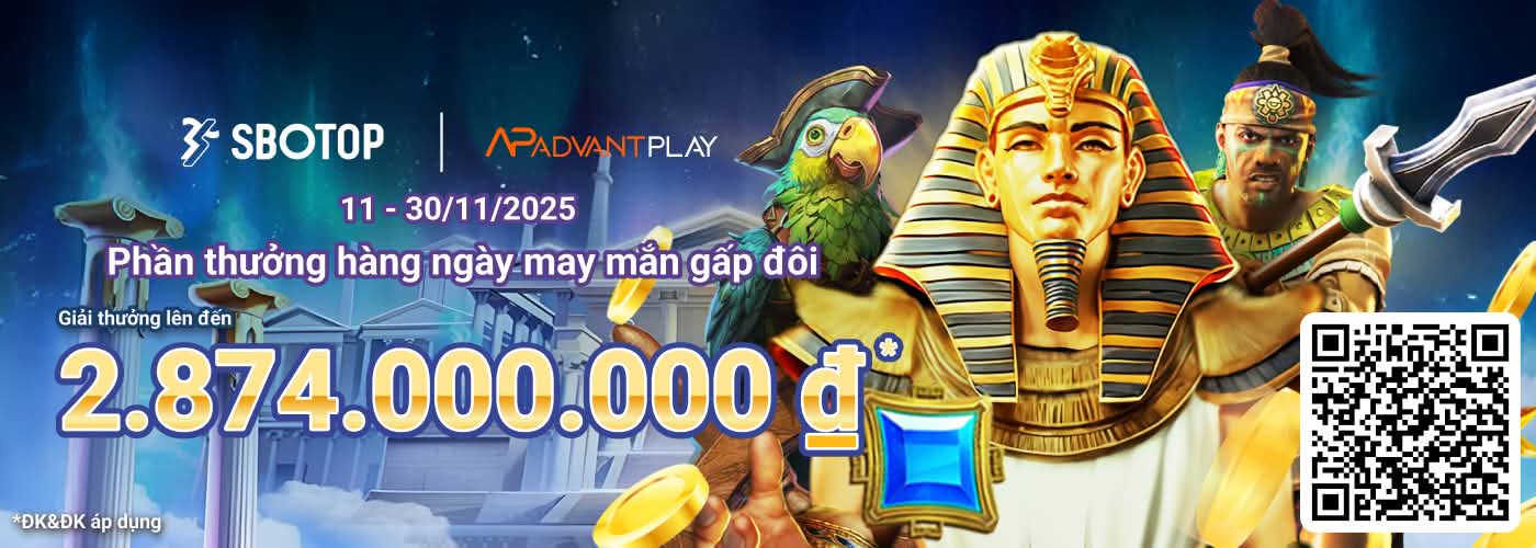 Phần thưởng hàng ngày may mắn gấp đôi AdvantPlay