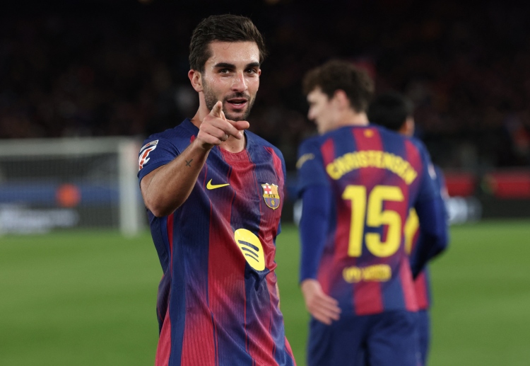 Ferran Torres came off the bench to add Barcelona’s third in their La Liga meeting with Atletico Madrid