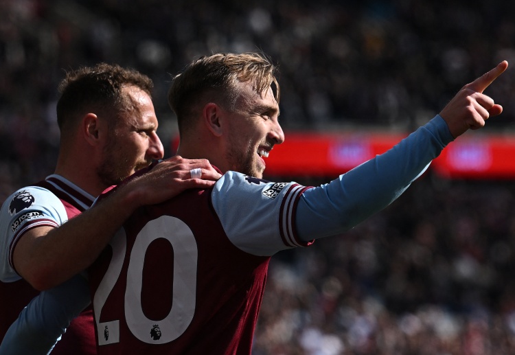 英超联赛  面临降级压力，西汉姆联主要依靠鲍恩和威尔逊制造威胁。