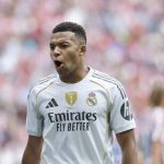 西甲联赛 状态正佳的姆巴佩，本赛季已为皇马攻入25球，再次展现顶级射手水准。