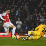 이날 아스널은 90분 내내 압도적 화력을 뽐내며 브뤼헤에 한 수 위 경기력을 선보였다.