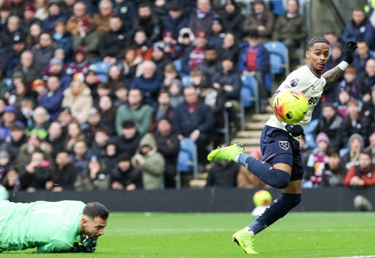 英超联赛 西汉姆的萨默维尔连续六场比赛都有进球,状态十分出色。