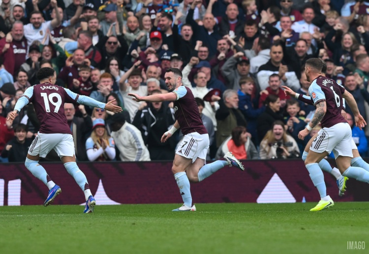 英超联赛 阿斯顿维拉凭借麦金与沃特金斯的进球，主场2比0力克西汉姆联，完成反弹，终结连败颓势。