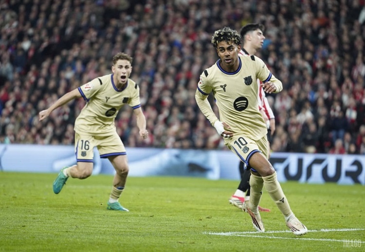 Lamine Yamal is ready to help Barcelona beat Newcastle United in their Champions League Round of 16 first leg clash