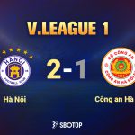 Hà Nội giành 3 điểm ở trận derby Thủ đô ở vòng 25 V.League 2025/26