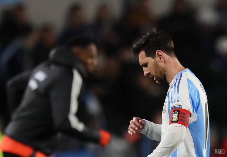 国际友谊赛 梅西在上一场比赛替补出场，本场有望重新回到首发阵容。