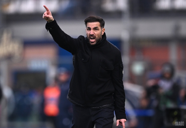 意甲联赛 塞斯克·法布雷加斯执教至今未能战胜国米，此役将全力争取改写纪录