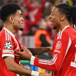 欧冠联赛 凯恩破门后庆祝进球