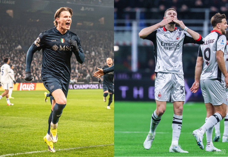 Scott McTominay and Strahinja Pavlović clash as Napoli host AC Milan in Monday’s top Serie A fixture