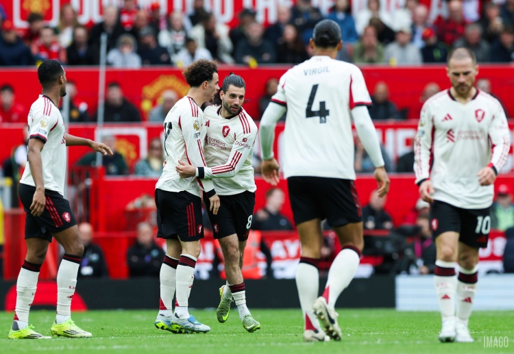 Statistik Manchester United vs Liverpool di pekan ke-35 Premier League