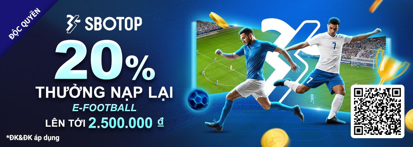 20% Thưởng Nạp Lại e-Football