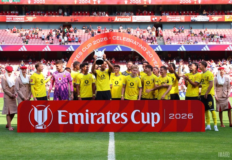 Statistik Arsenal vs Dortmund di laga Emirates Cup
